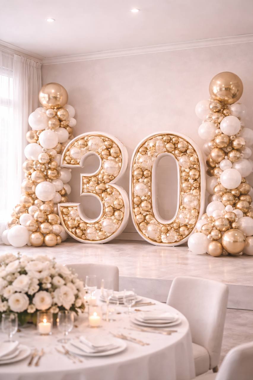 Premium balloon installation